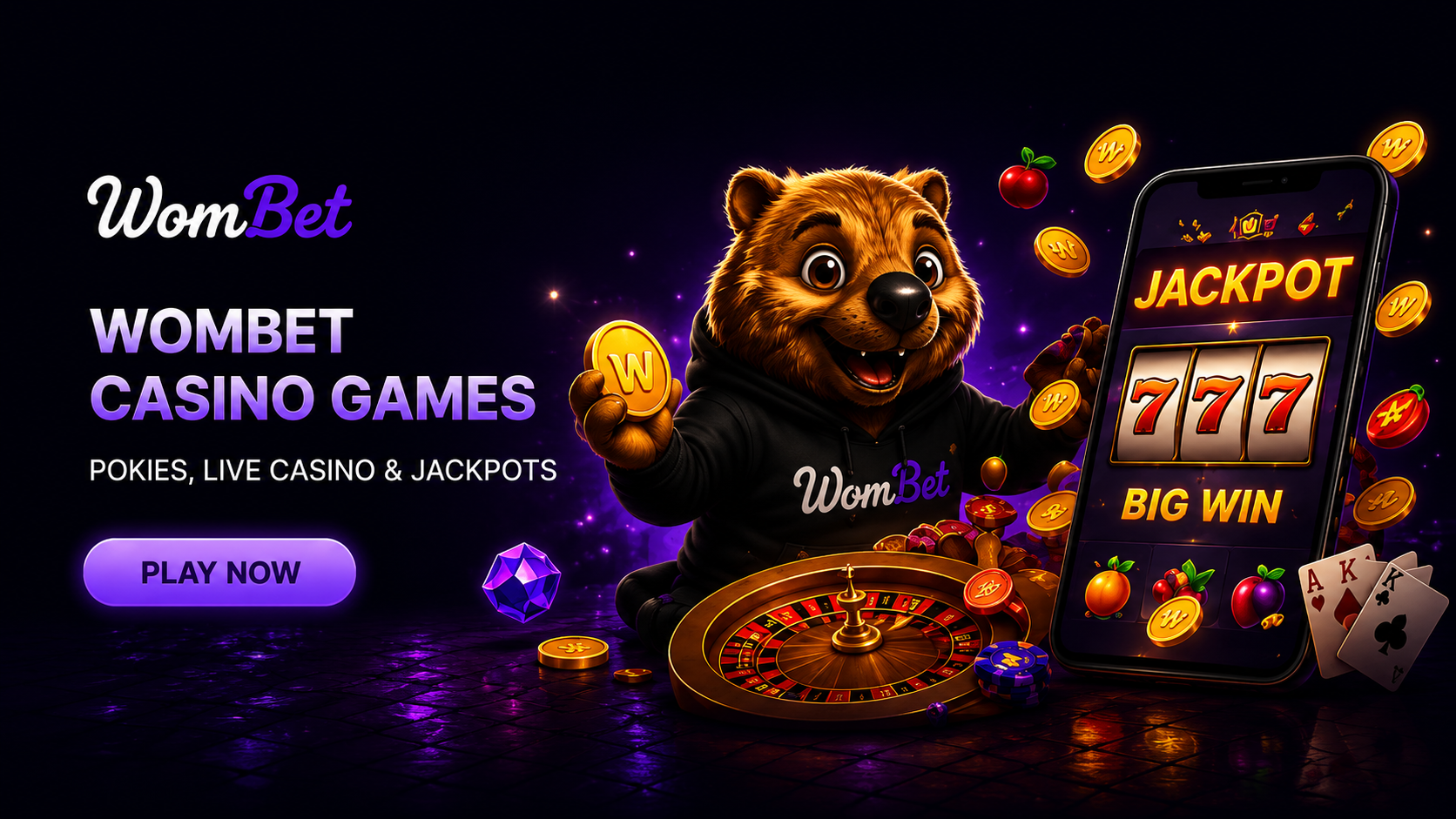 Wombet Casino Pokies